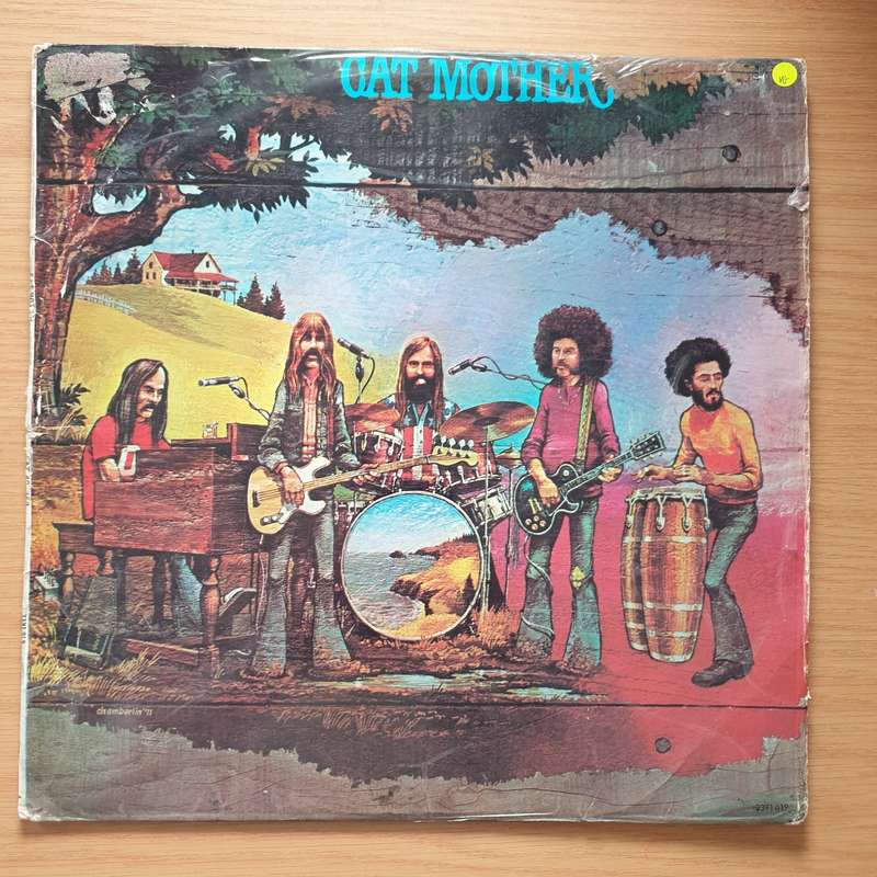 Cat Mother  Cat Mother  Vinyl LP Record - Very-Good Quality (VG) (verry)