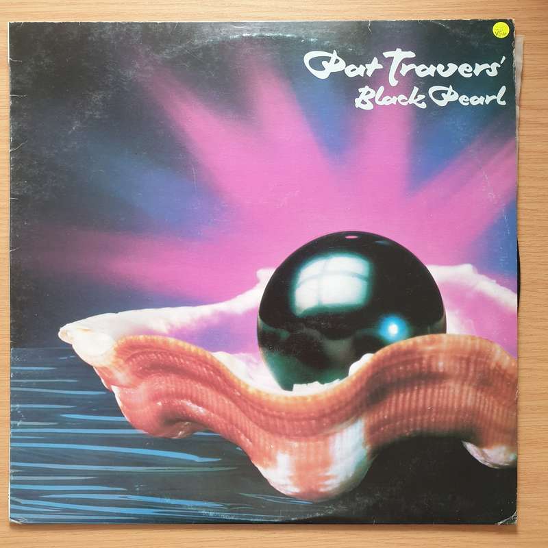 Pat Travers  Black Pearl - Vinyl LP Record - Very-Good+ Quality (VG+)