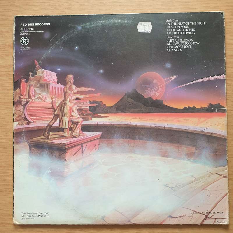 Imagination  In The Heat Of The Night  Vinyl LP Record - Very-Good Quality (VG) (verry)