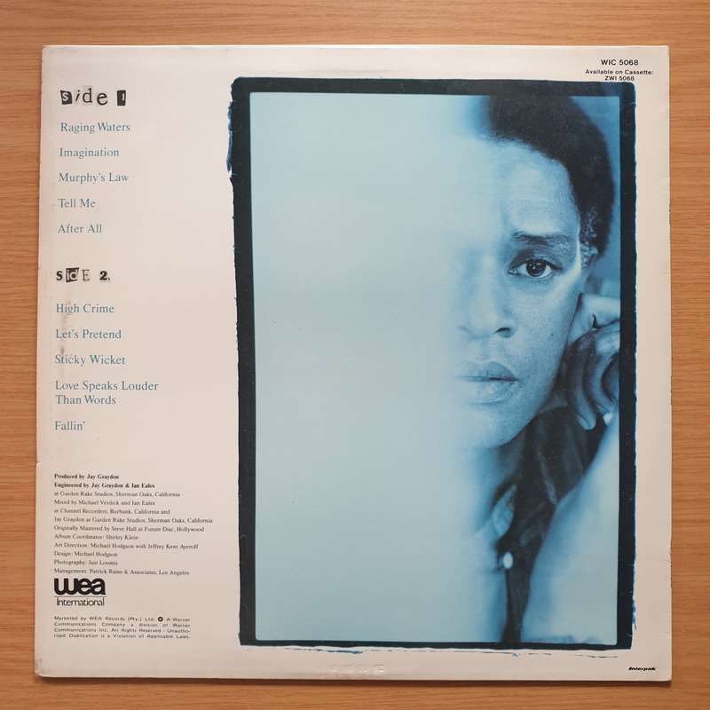 Al Jarreau  High Crime - Vinyl LP Record - Very-Good+ Quality (VG+)