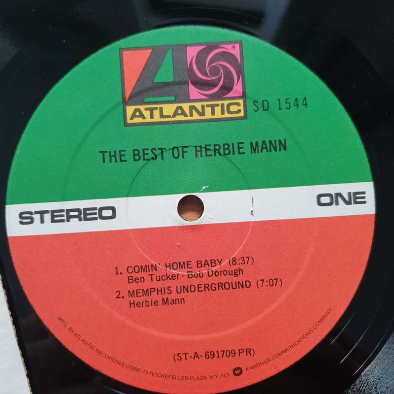 Herbie Mann  The Best Of Herbie Mann - Vinyl LP Record - Very-Good+ Quality (VG+)