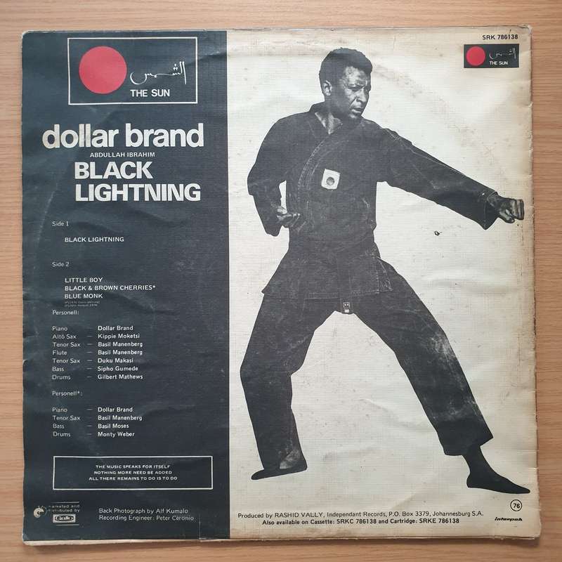 Dollar Brand  Black Lightning - Abdullah Ibrahim with Kippie Moketsi/Basil Maneberg/Dudu Makas...