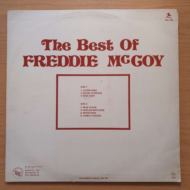 Freddie McCoy  The Best Of Freddie McCoy - Vinyl LP Record - Very-Good+ Quality (VG+)