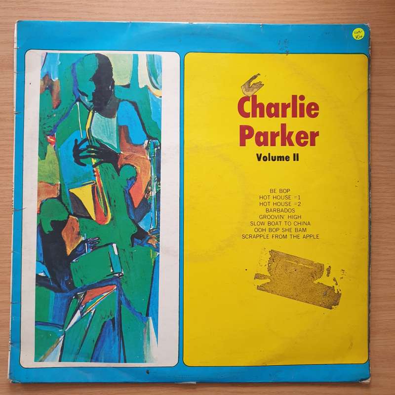 Charlie Parker  Charlie Parker Volume II - Vinyl LP Record - Very-Good+ Quality (VG+)