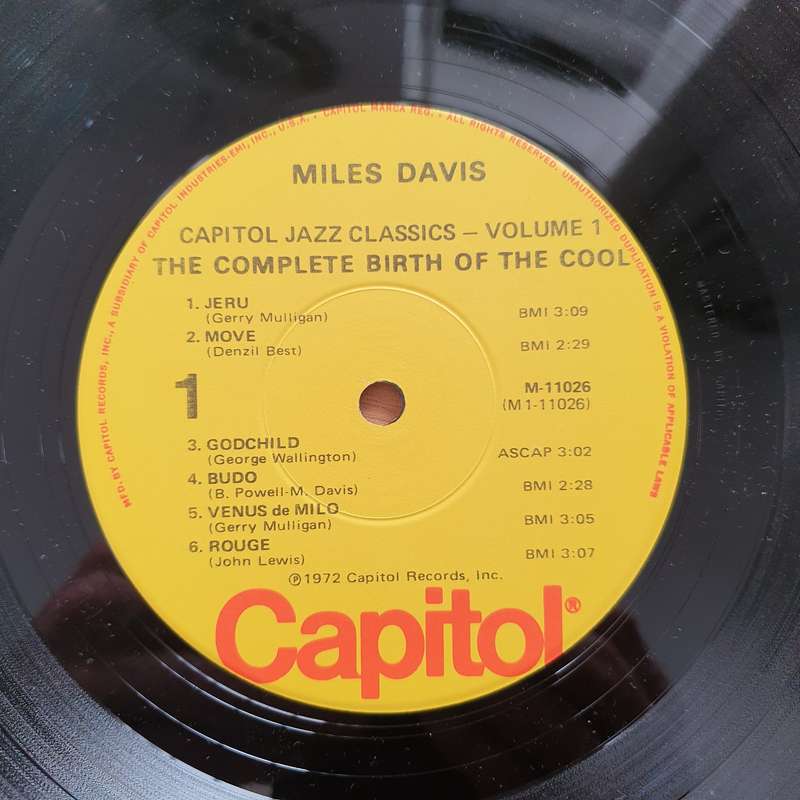 Miles Davis And His Orchestra  The Complete Birth Of The Cool - Vinyl LP Record - Very-Good+ Q...