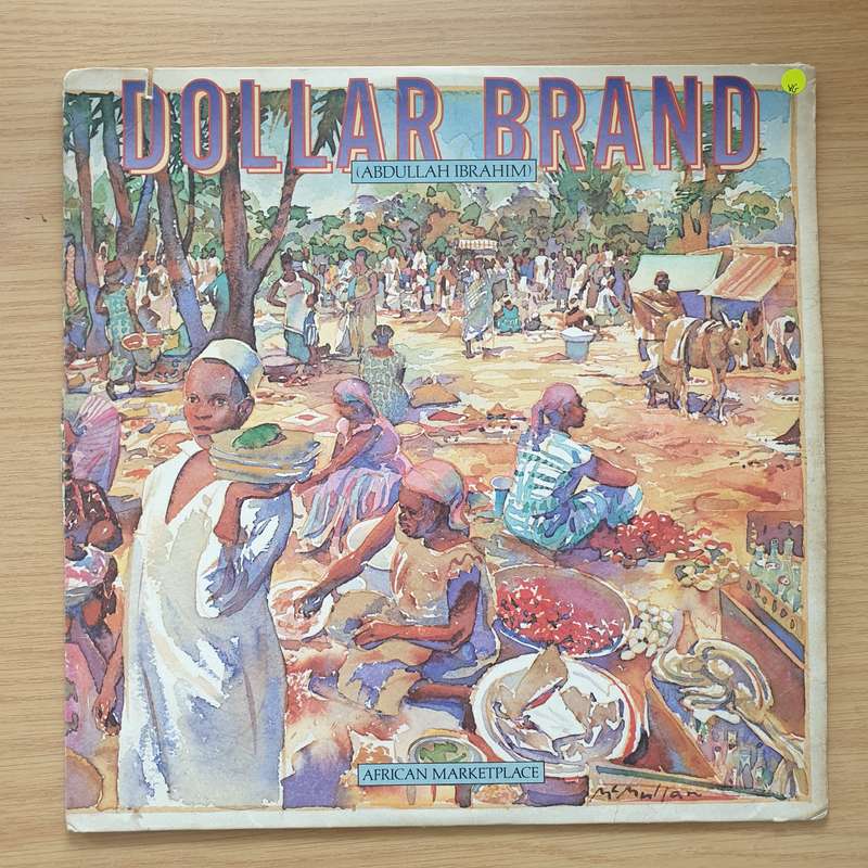 Dollar Brand  African Marketplace - Abdullah Ebrahim  Vinyl LP Record - Very-Good Quality (...
