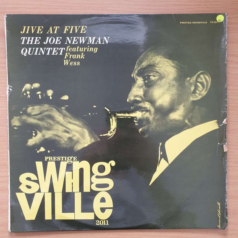 The Joe Newman Quintet Featuring Frank Wess  Jive At Five  Vinyl LP Record - Very-Good Qual...