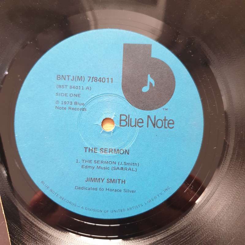 Jimmy Smith  The Sermon! - Vinyl LP Record - Very-Good+ Quality (VG+)