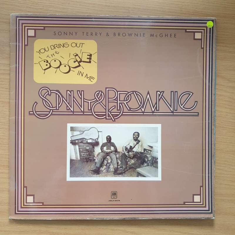 Sonny Terry & Brownie McGhee  Sonny & Brownie - Vinyl LP Record - Very-Good+ Quality (VG+)