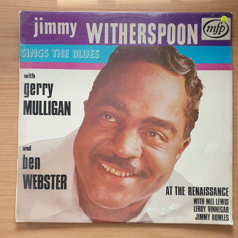 Jimmy Witherspoon  Sings The Blues - Vinyl LP Record - Very-Good+ Quality (VG+)