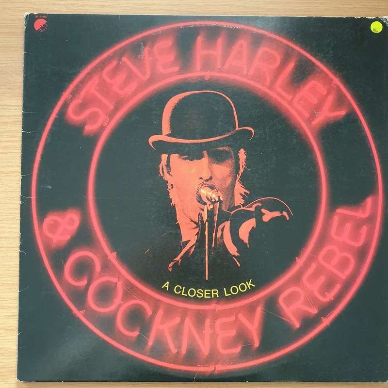 Steve Harley & Cockney Rebel  A Closer Look - Vinyl LP Record - Very-Good+ Quality (VG+)
