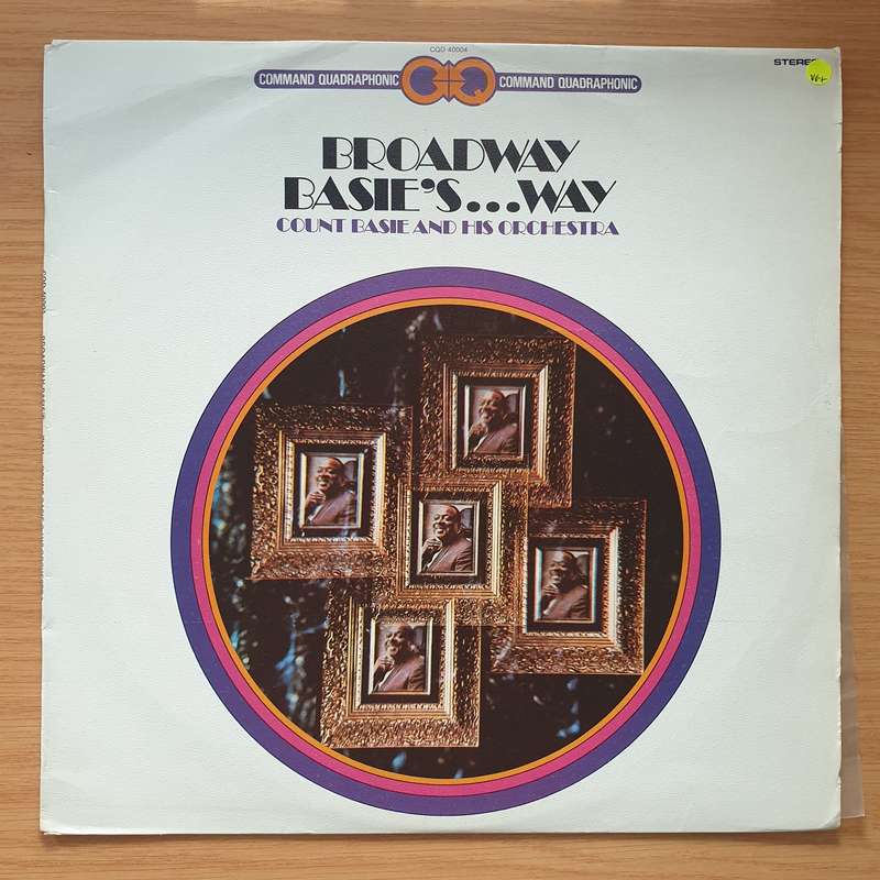 Count Basie And His Orchestra  Broadway Basie's...Way - Quadraphonic - Vinyl LP Record - Very-...