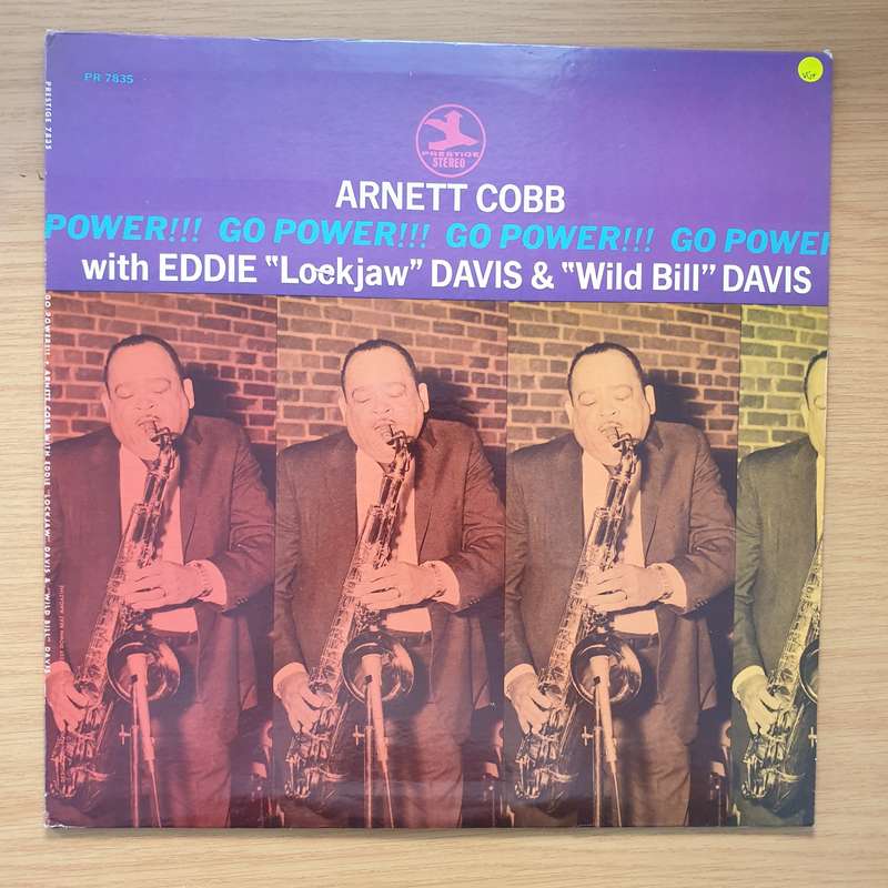 Arnett Cobb With Eddie "Lockjaw" Davis & "Wild Bill" Davis  Go Power! - Vinyl LP Record - Very...
