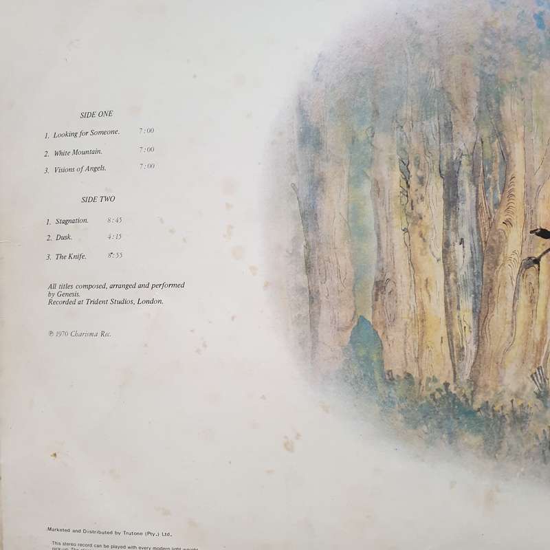 Genesis  Trespass  Vinyl LP Record (VG)