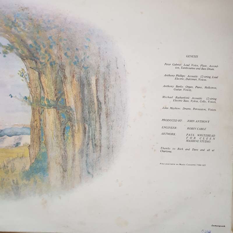 Genesis  Trespass  Vinyl LP Record (VG)