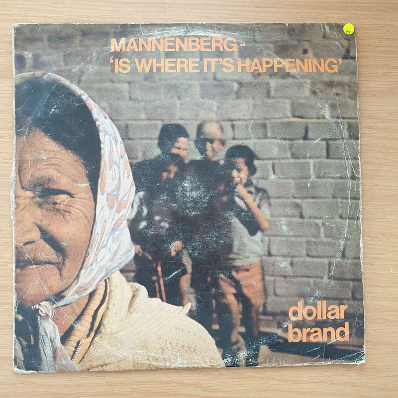 Dollar Brand  Mannenberg ~ 'Is Where It's Happening'   Abdullah Ibrahim - Vinyl LP Record  ...