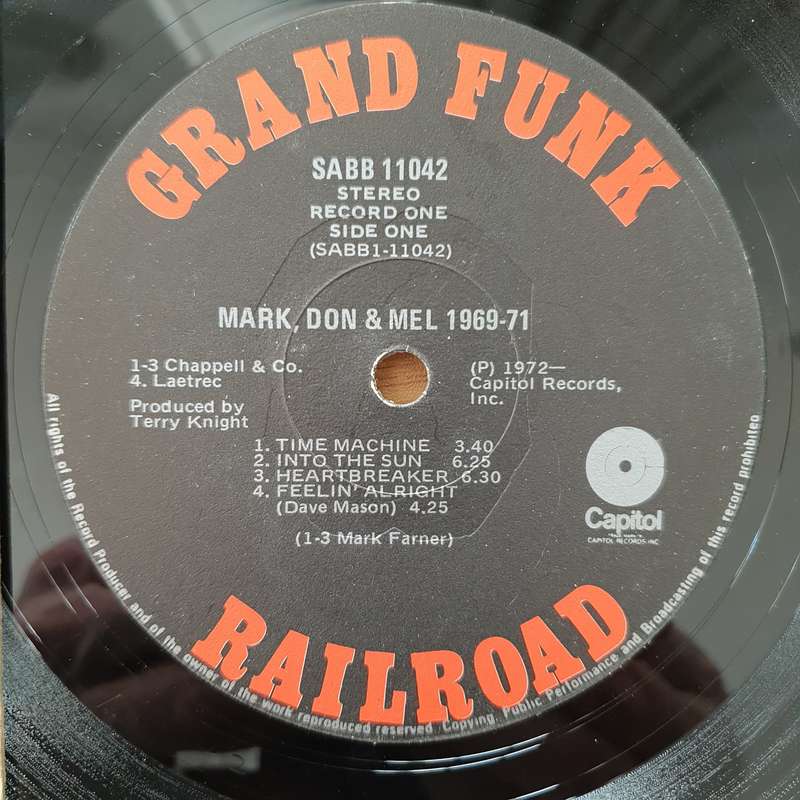 Grand Funk Railroad  Mark, Don & Mel 1969-71 - Vinyl LP Record - Very-Good+ Quality (VG+) (ver...