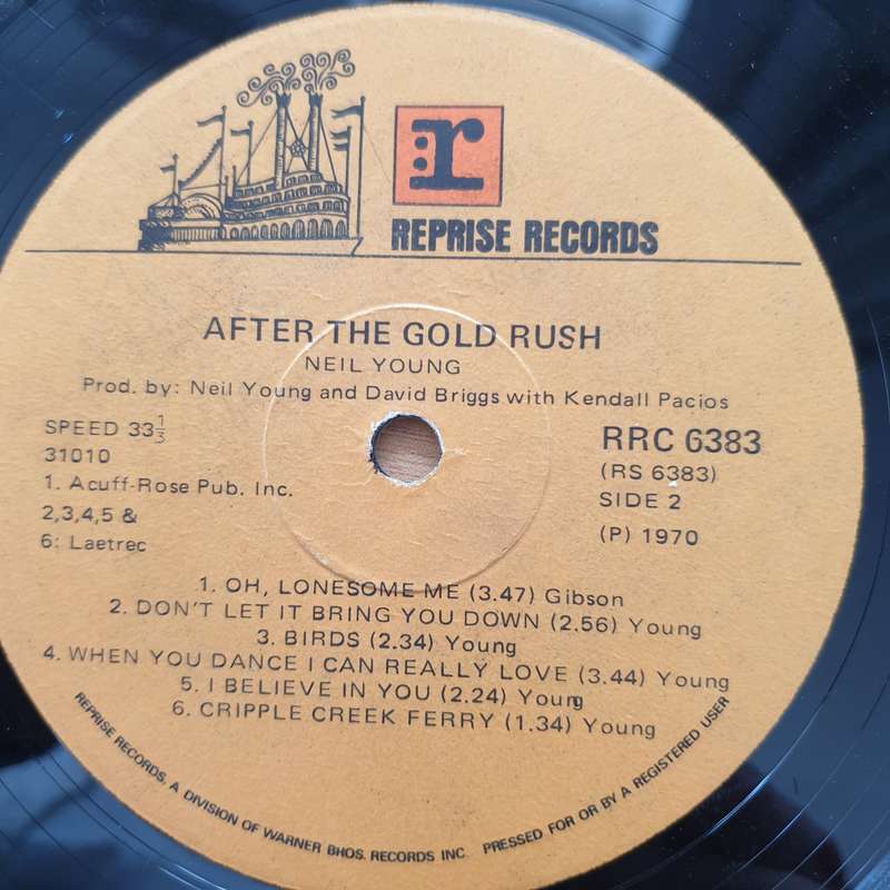 Neil Young  After The Goldrush  Vinyl LP Record  (VG)