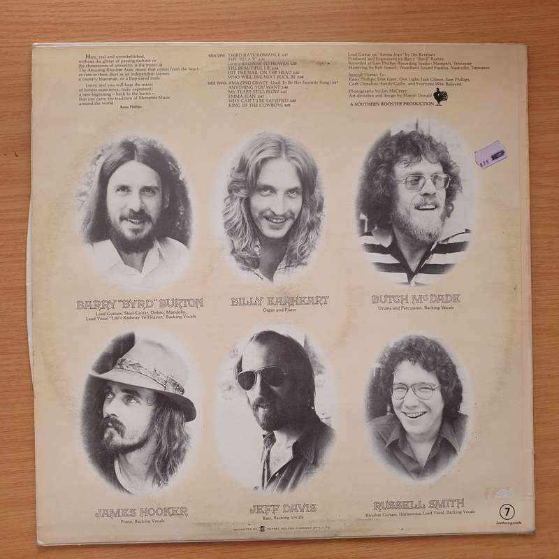 Amazing Rhythm Aces  Stacked Deck - Vinyl LP Record - Very-Good+ Quality (VG+) (verygoodplus)