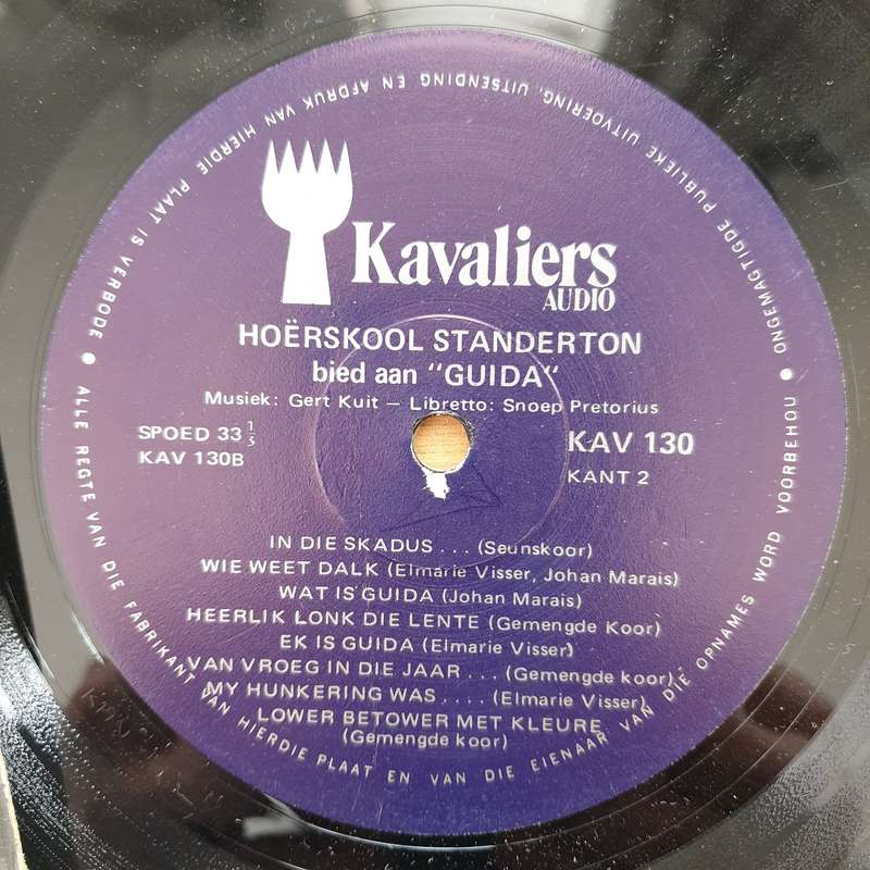 Hoorskool Standerton bied aan Guida - Vinyl LP Record - Very-Good+ Quality (VG+) (verygoodplus)