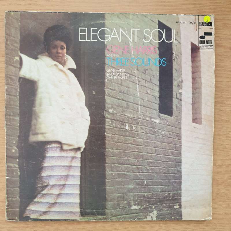 The Three Sounds, Gene Harris  Elegant Soul - Vinyl LP Record - Good+ Quality (G+) (gplus)
