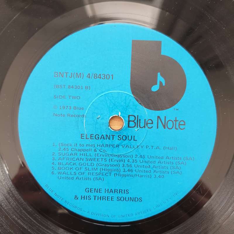 The Three Sounds, Gene Harris  Elegant Soul - Vinyl LP Record - Good+ Quality (G+) (gplus)