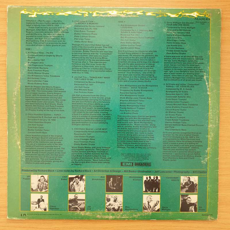Jazz: The 50's Volume II - Vinyl LP Record - Very-Good+ Quality (VG+) (verygoodplus)