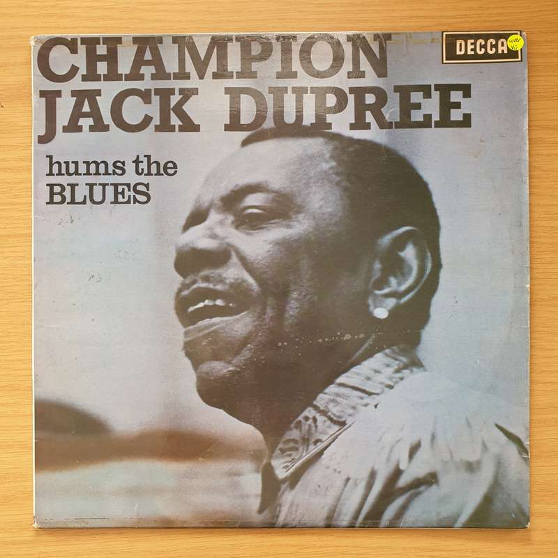 Champion Jack Dupree  Hums The Blues - Vinyl LP Record - Very-Good Quality (VG) (verry)