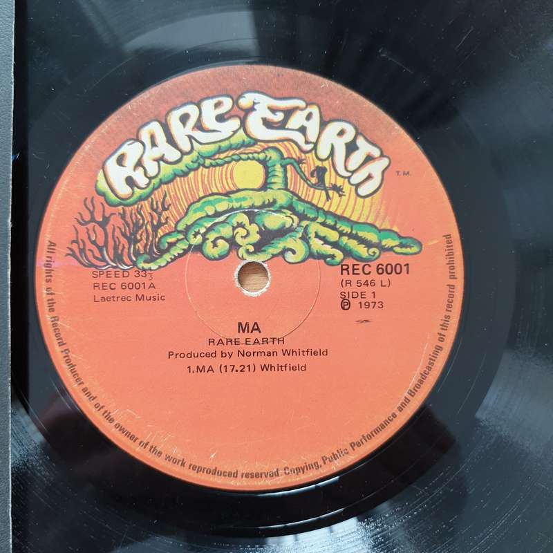 Rare Earth  Ma - Vinyl LP Record - Good+ Quality (G+) (gplus)