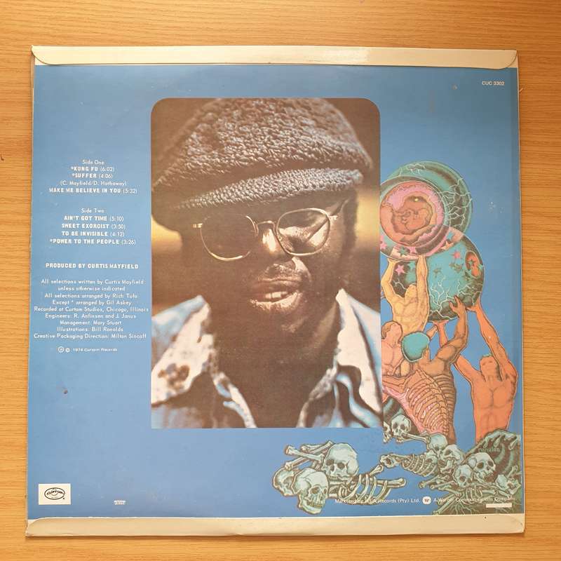 Curtis Mayfield  Sweet Exorcist - Vinyl LP Record - Very-Good+ Quality (VG+) (verygoodplus)
