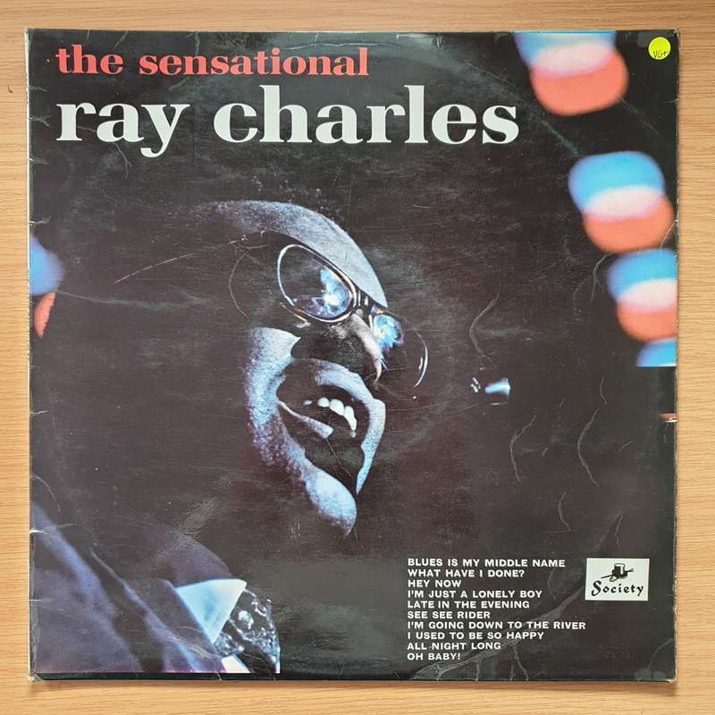 Ray Charles  The Sensational Ray Charles  Vinyl LP Record - Very-Good+ Quality (VG+) (veryg...