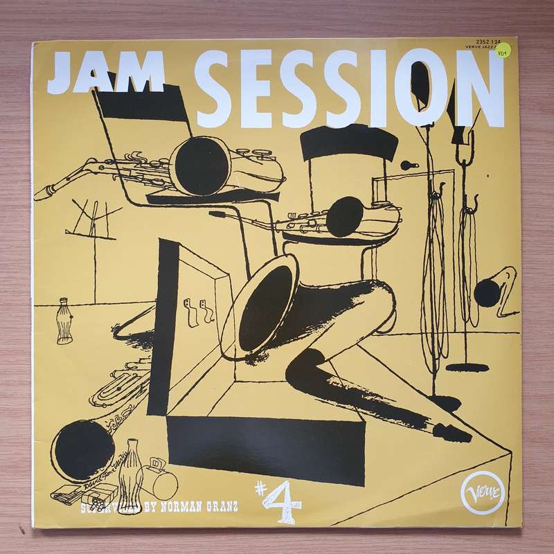 Jam Session 4 -  Vinyl LP Record - Very-Good+ Quality (VG+)