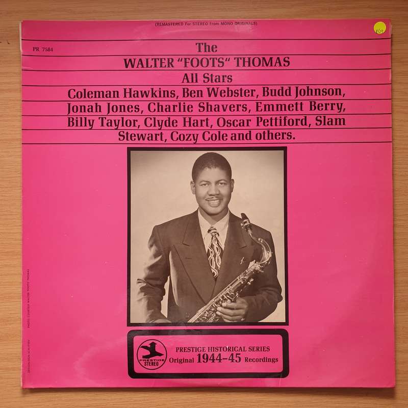 The Walter "Foots" Thomas All Stars  The Walter "Foots" Thomas All Stars -  Vinyl LP Record - ...