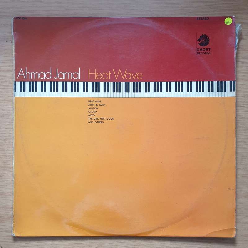 Ahmad Jamal  Heat Wave -  Vinyl LP Record - Very-Good+ Quality (VG+)