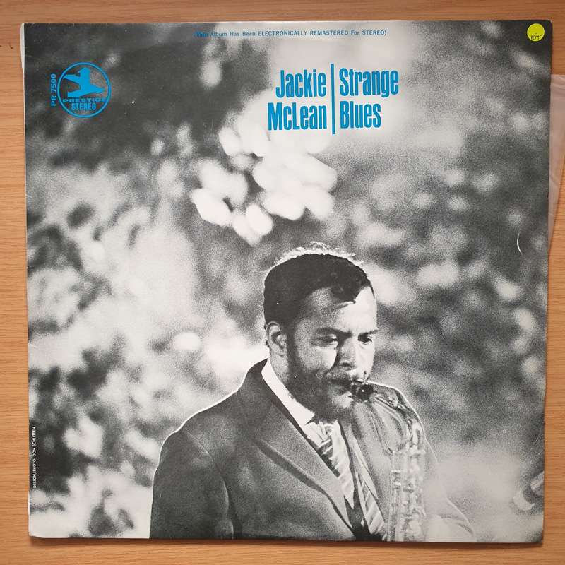 Jackie McLean  Strange Blues  Vinyl LP Record - Very-Good+ Quality (VG+)