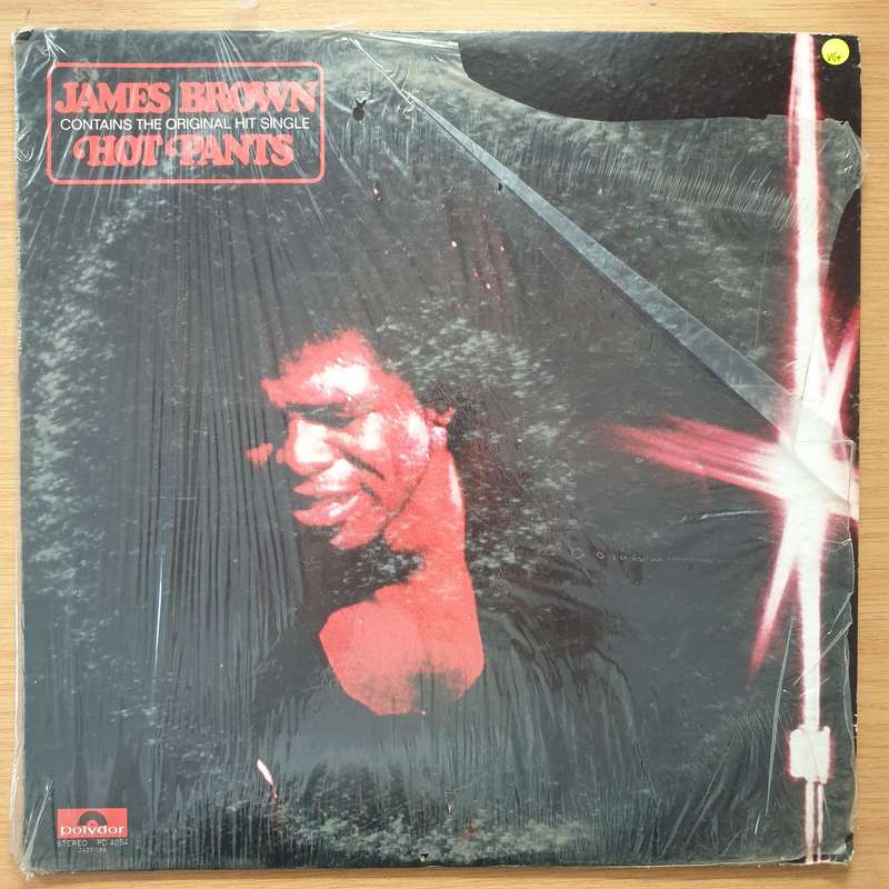 James Brown  Hot Pants  Vinyl LP Record - Very-Good+ Quality (VG+)