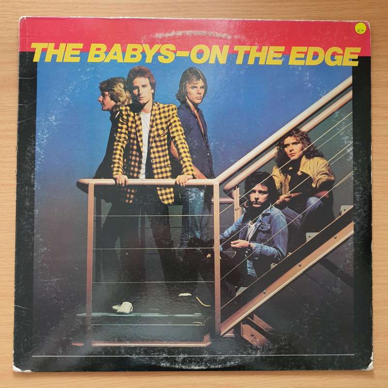 The Babys  On The Edge - Vinyl LP Record - Very-Good+ Quality (VG+)