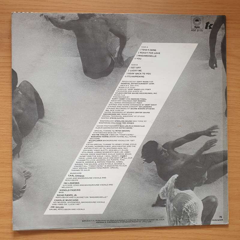 Foxy - Get Off  - Vinyl LP Record - Very-Good+ Quality (VG+)
