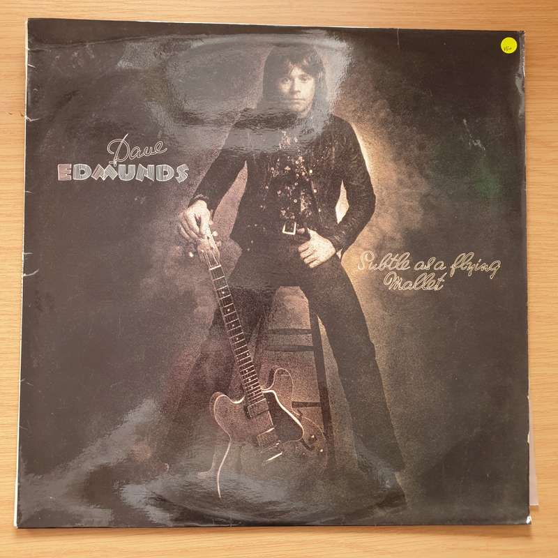 Dave Edmunds  Subtle As A Flying Mallet - Vinyl LP Record - Very-Good+ Quality (VG+)
