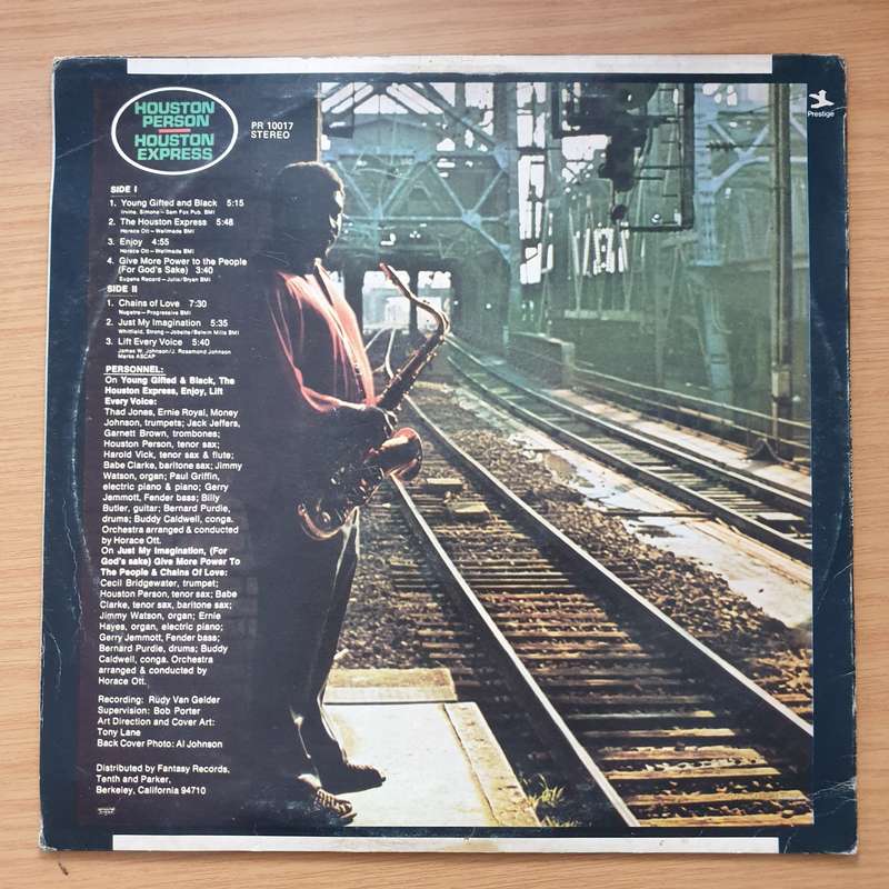 Houston Person  Houston Express - Vinyl LP Record - Very-Good+ Quality (VG+)