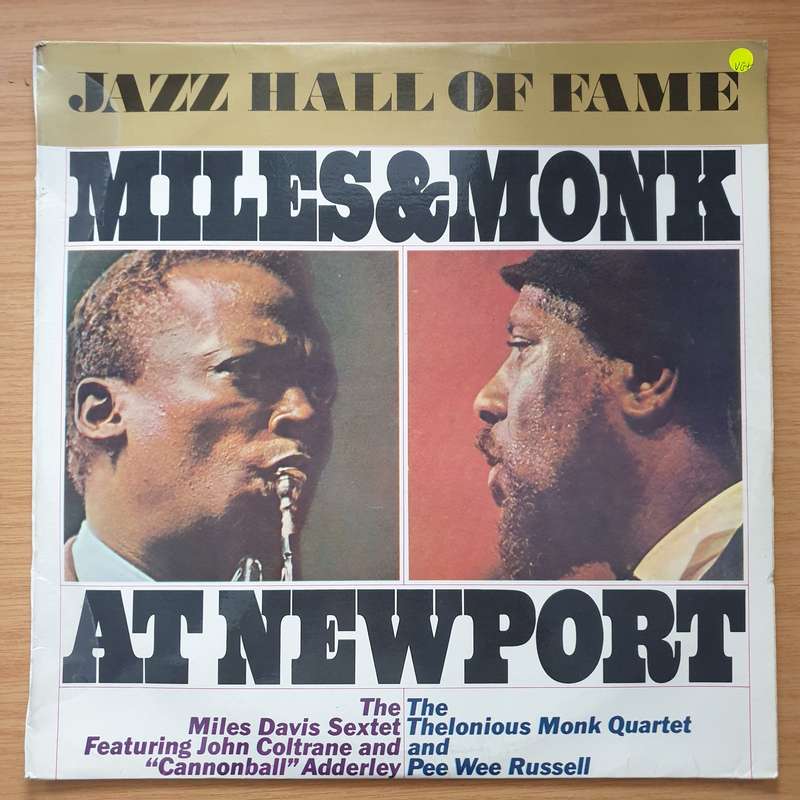 The Miles Davis Sextet & The Thelonious Monk Quartet  Miles & Monk At Newport - Vinyl LP Recor...