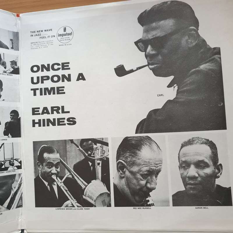 Earl Hines  Once Upon A Time  Vinyl LP Record - Very-Good+ Quality (VG+)