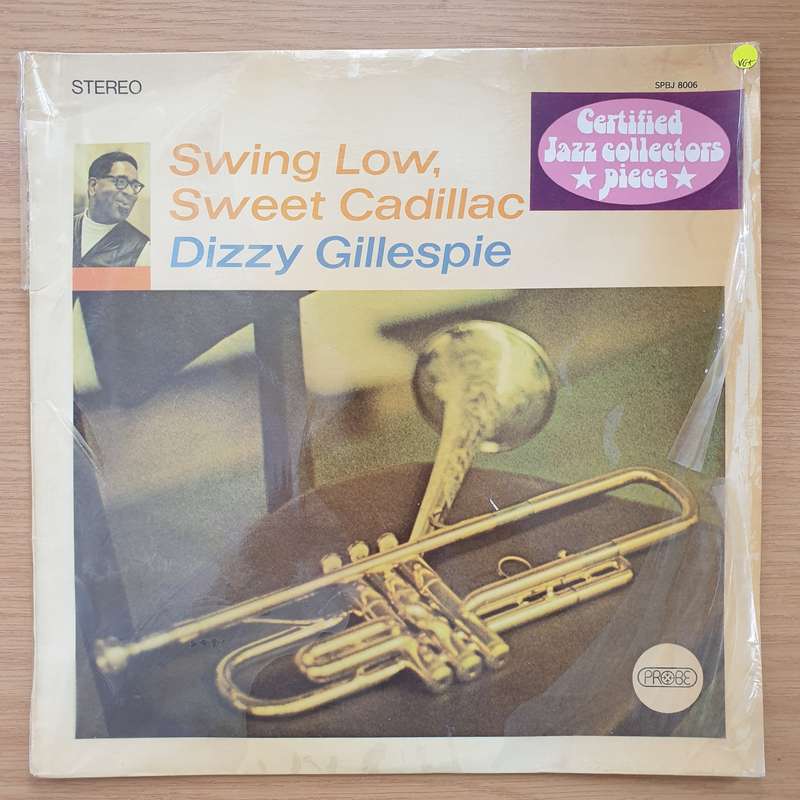 Dizzy Gillespie  Swing Low, Sweet Cadillac - Vinyl LP Record - Very-Good+ Quality (VG+)