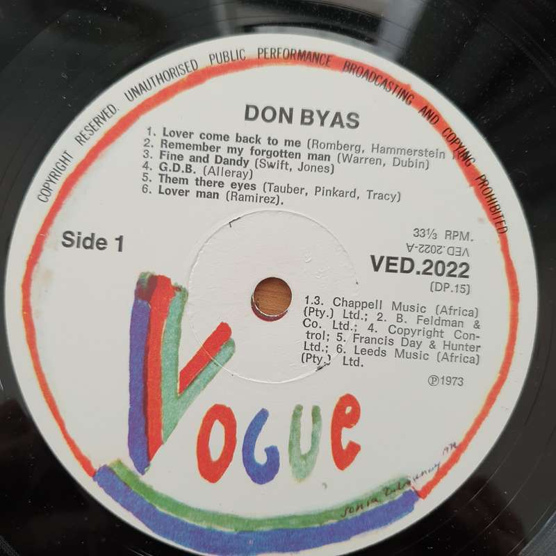 Don Byas  Memorial - Vinyl LP Record - Very-Good+ Quality (VG+)