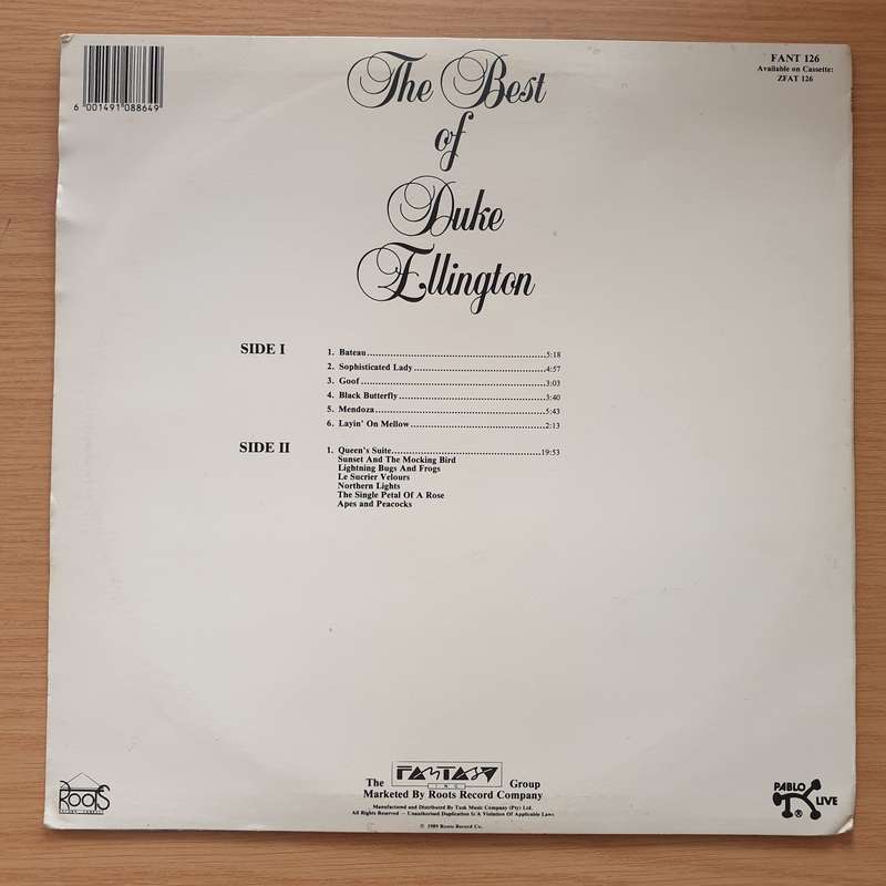 Duke Ellington - The Best Of Duke Ellington - Vinyl LP Record - Very-Good+ Quality (VG+) (verygoo...