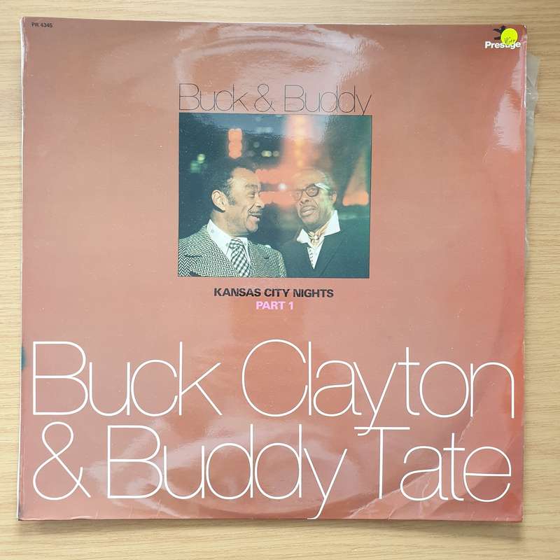 Buck Clayton & Buddy Tate  Kansas City Nights  Vinyl LP Record - Very-Good+ Quality (VG+) (...