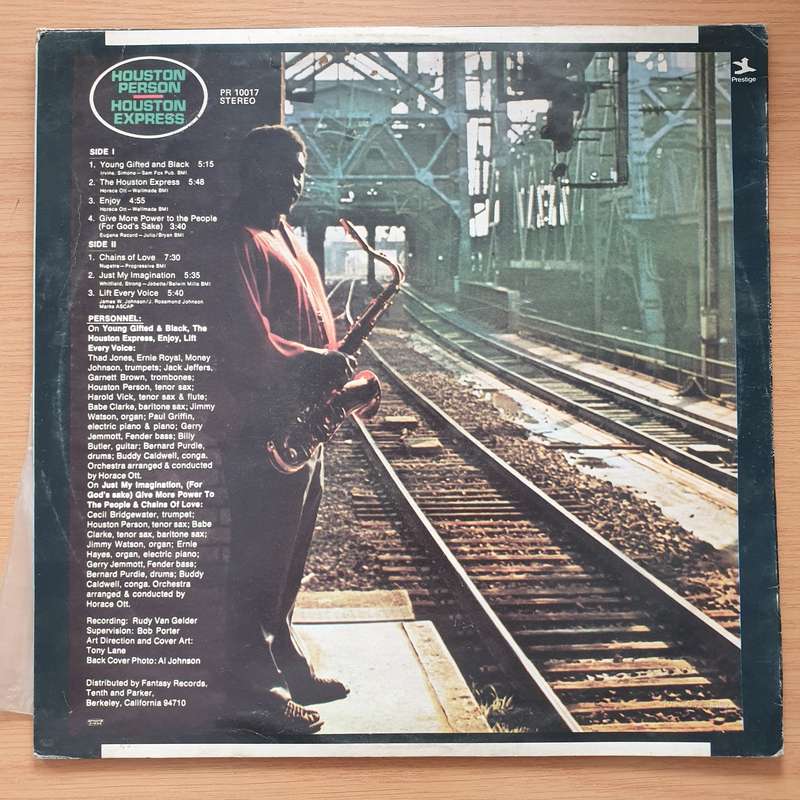 Houston Person  Houston Express - Vinyl LP Record - Very-Good Quality (VG)  (verry)