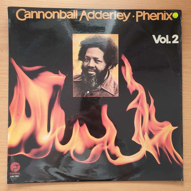 Cannonball Adderley  Phenix - Vol 2  Vinyl LP Record - Very-Good+ Quality (VG+) (verygoodplus)