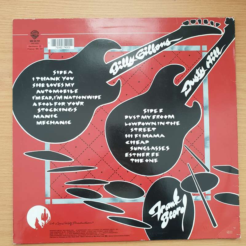ZZ Top  Degüello  Vinyl LP Record - Very-Good+ Quality (VG+) (verygoodplus)