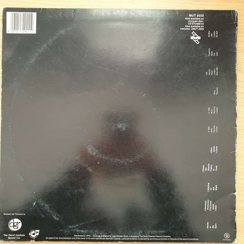 Depeche Mode  Violator - Vinyl LP Record  (VG)
